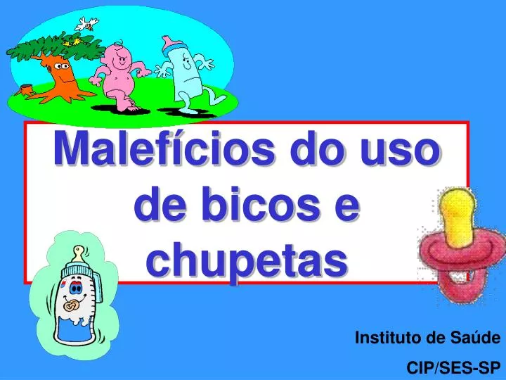 malef cios do uso de bicos e chupetas