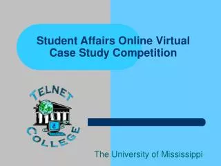 Student Affairs Online Virtual Case Study Competition