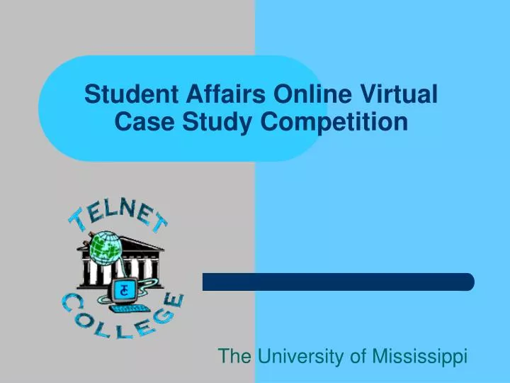 student affairs online virtual case study competition