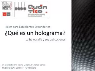 qu es un holograma