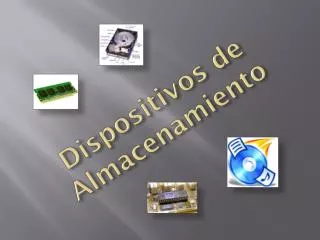 dispositivos de almacenamiento