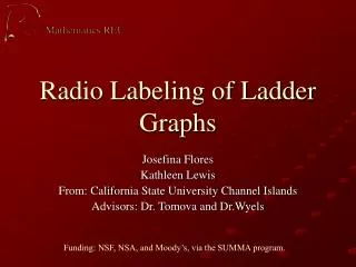 Radio Labeling of Ladder Graphs