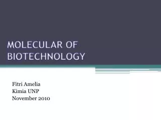 molecular of biotechnology
