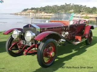 1907 Rolls-Royce Silver Ghost