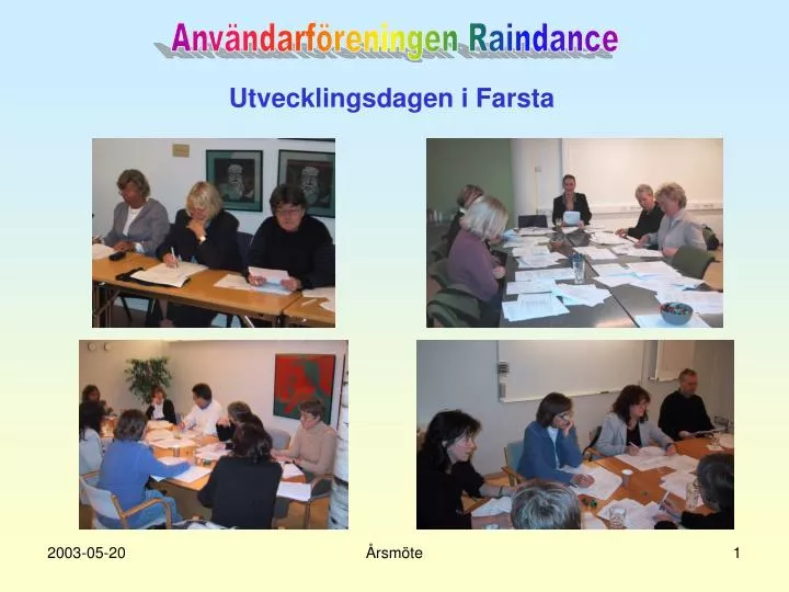 utvecklingsdagen i farsta