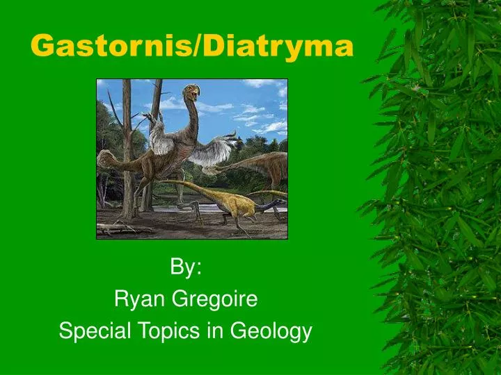 gastornis diatryma