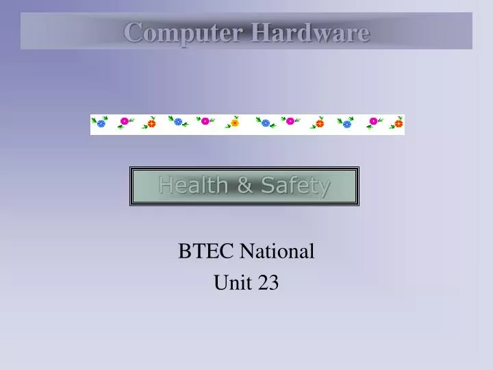 btec national unit 23