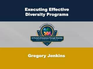 Executing Effective Diversity Programs
