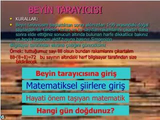 bey n tarayicisi