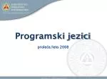 proleće/leto 2008 - slide 1