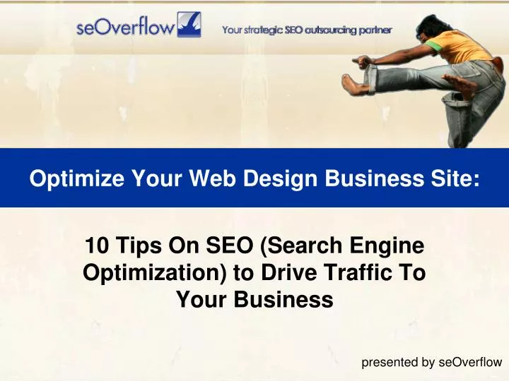 optimize your web design business site