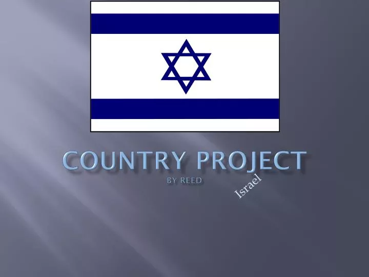 country project by reed