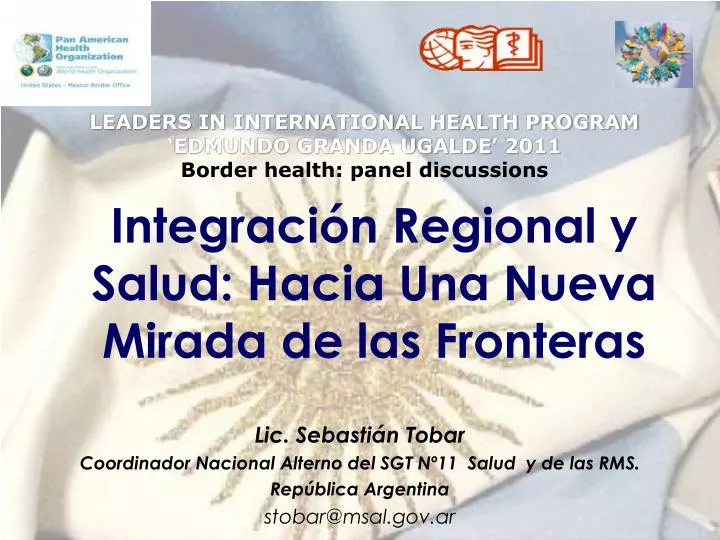 integraci n regional y salud hacia una nueva mirada de las fronteras