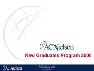 new graduates program 2006