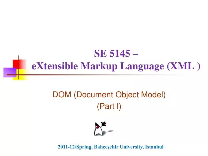 se 5145 extensible markup language xml