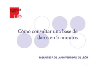 c mo consultar una base de datos en 5 minutos
