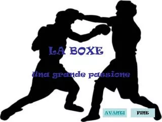 la boxe