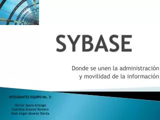 sybase