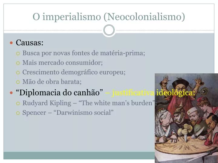 o imperialismo neocolonialismo