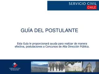 gu a del postulante