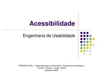 acessibilidade