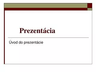 prezent cia