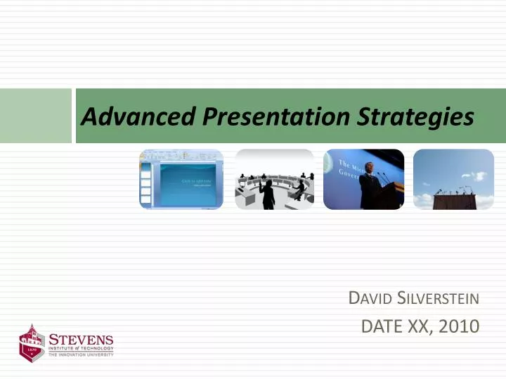 advanced presentation strategies