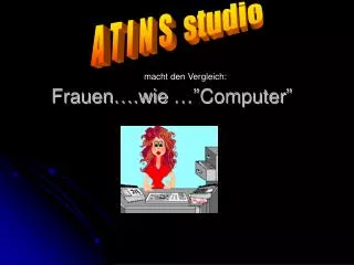 frauen wie computer