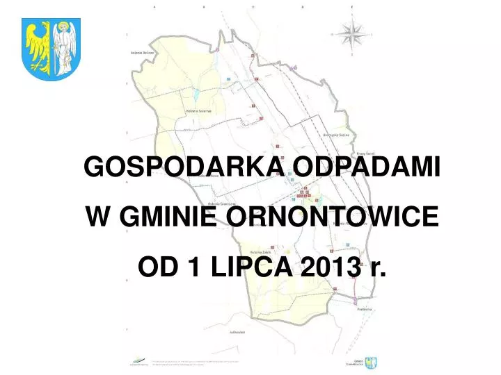gospodarka odpadami w gminie ornontowice od 1 lipca 2013 r