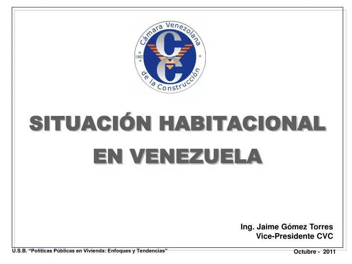 situaci n habitacional en venezuela