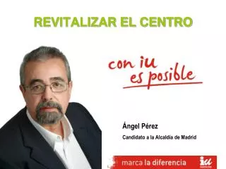 revitalizar el centro