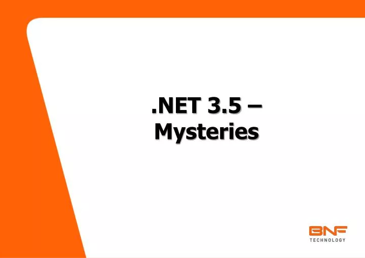 net 3 5 mysteries