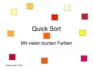 quick sort