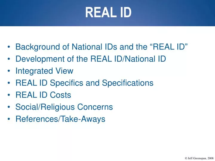 real id