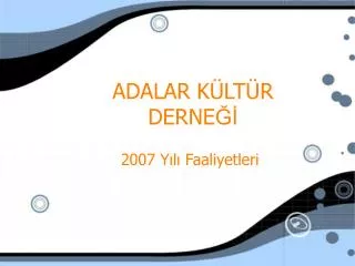 adalar k lt r derne