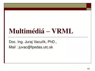 multim di vrml