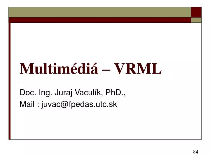 multim di vrml