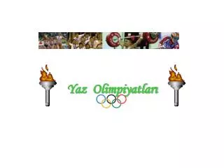 yaz olimpiyatlar