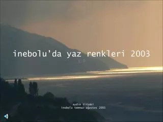 inebolu da yaz renkleri 2003 1 0