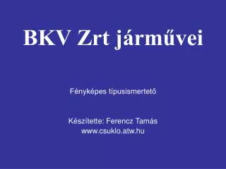 bkv zrt j rm vei