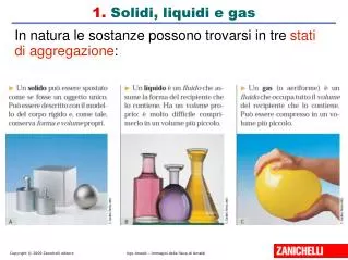 1 solidi liquidi e gas
