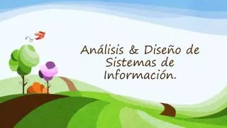 an lisis d ise o de sistemas de informaci n