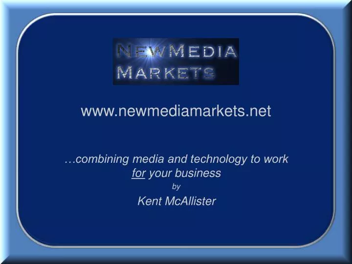 www newmediamarkets net