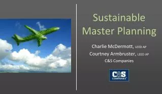 Sustainable Master Planning