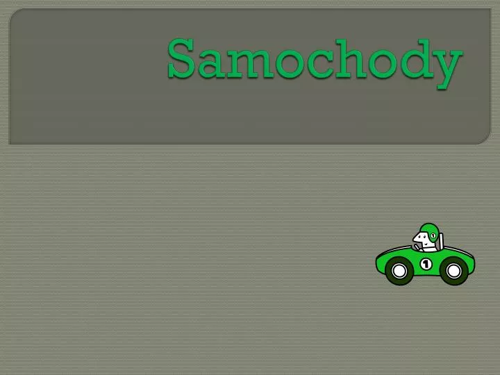 samochody