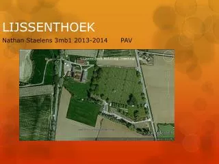 LIJSSENTHOEK