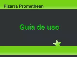 pizarra promethean