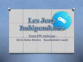 les jeux ind pendants