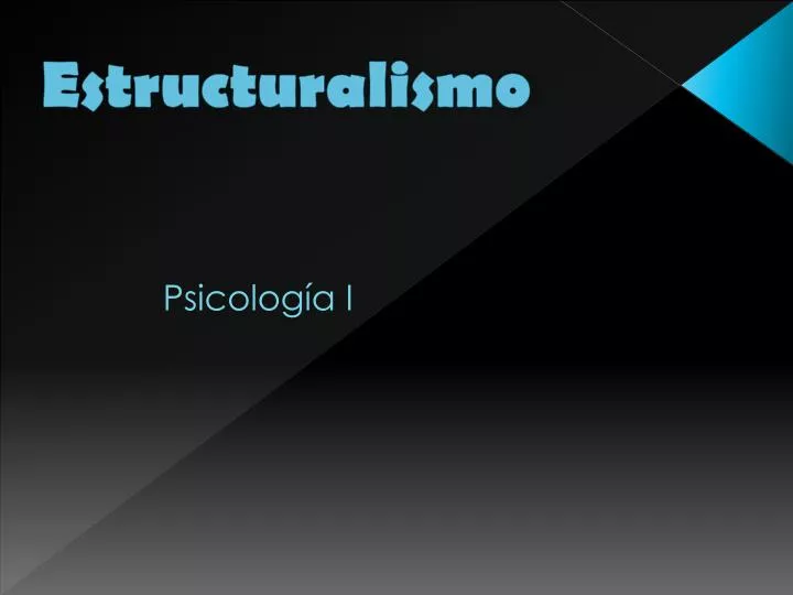 estructuralismo