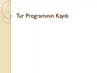 tur program n n kayd